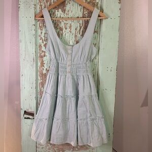 Women’s Urban Outfitters pastel blue mini dress